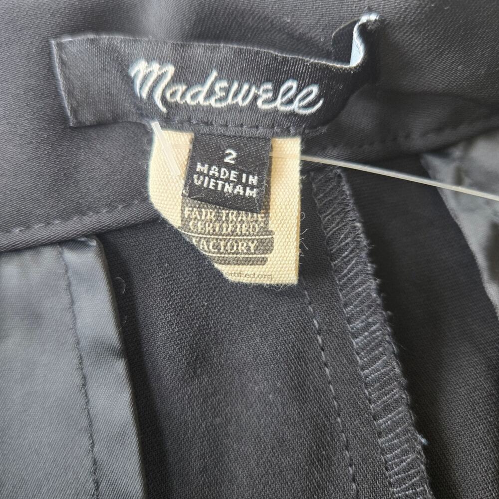 Madewell Easy Pleated Trouser Shorts in Crepe Size 2 - Picture 5 of 9